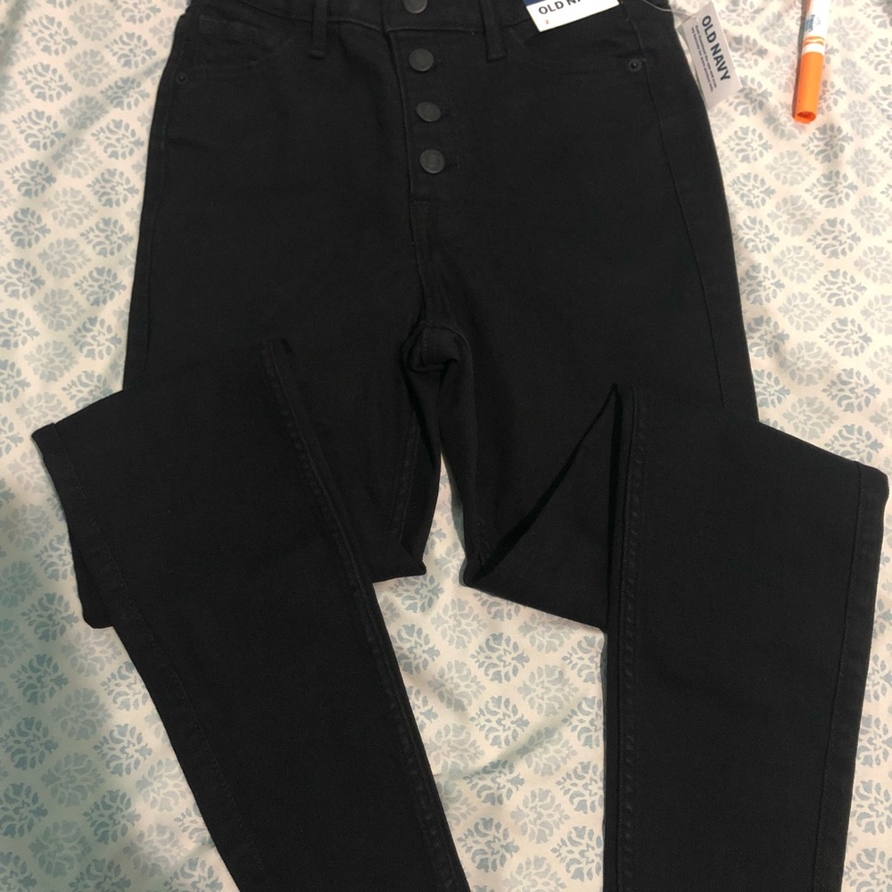 Old Navy Extra High Rise Rockstar super skinny jeans